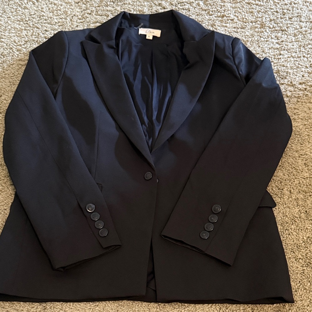 Classic Black Blazer